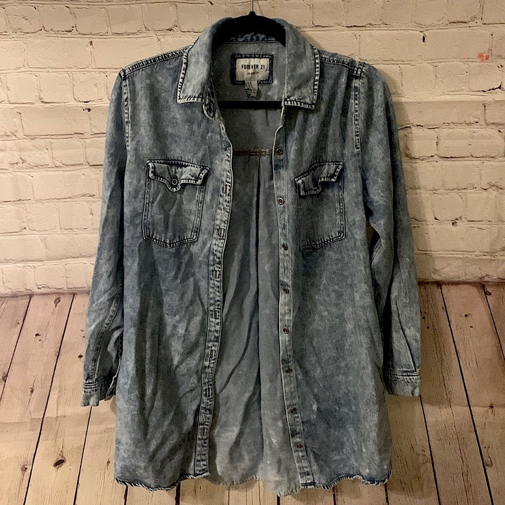Denim Flannel